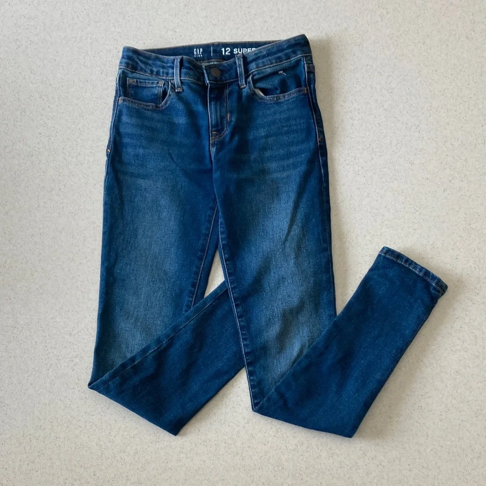 GAP Denim Super Skinny Jeans Girls Size 12